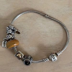 Pandora bracelet (CHARMS NOT INCLUDED)